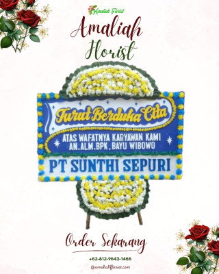 Papan Bunga Duka di Mungseng